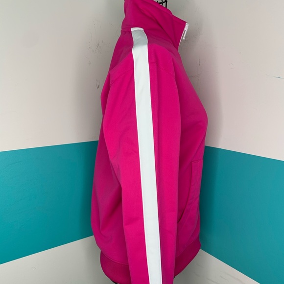 Pink Nike jacket a with white stripe - Picture 7 of 7